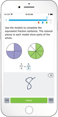 The IXL app also includes mobile-specific features such as handwriting recognition, which allows students to enter answers to math questions by writing on the screen.