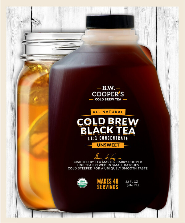 Cooper Tea Launches First Cold Brew Tea Concentrate Designed for
