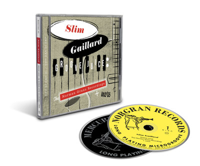 A new 2CD and digital Slim Gaillard collection titled 'Groove Juice: The Norman Granz Recordings + More' is released today by Verve/UMe, featuring many of Gaillard’s most thrilling and witty recordings, which continue to resonate across popular culture today. As the title suggests, the collection’s tracks – including nine previously unreleased alternate takes – were produced by the legendary Verve Records founder Norman Granz. This release also celebrates the 100th anniversary of Granz’s birth.