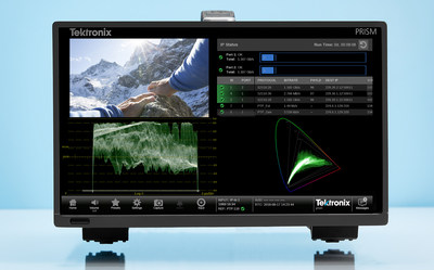 Looking towards the future, new models of the industry-leading Tektronix PRISM now come standard with IP connectivity and a feature set, allowing customers to effortlessly identify the number and content of IP multiple streams, ensure presence of PTP messages, quickly debug IP systems in hybrid environments, and perform quality checks on content.