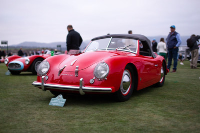 1952 Porsche America Roadster Type 540 on the lawn at Pebble Beach Concours d' Elegance - Restored by Road Scholars at Pebble Beach. Photo by: Dan Olivares