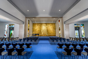 24K Gold, 5 Tons of Clay and Nano-Crystals Transform Biola University Chapel