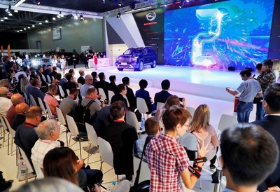 Local and global media pay close attention to the press conference of the China automobile brand GAC Motor