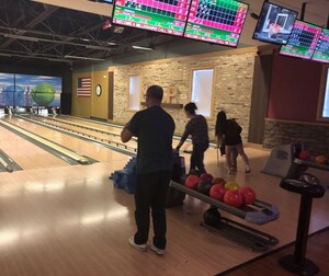 Warriors Strike Up Conversations, Connect at Bowling Event