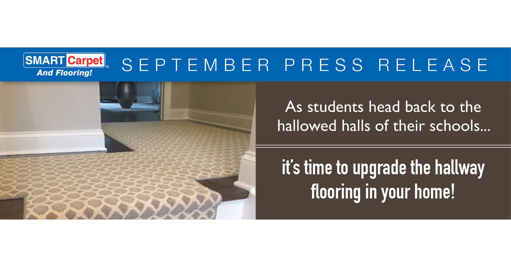 SMART Carpet and Flooring As Kids Head Back to School's Hallowed Halls