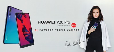 The Huawei P20 Pro in Twilight is coming to Canada on September 6 (CNW Group/Huawei Canada)