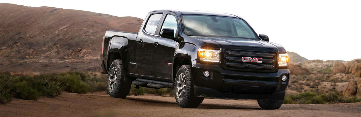 The 2018 GMC Canyon is available now at Palmen Buick GMC Cadillac.