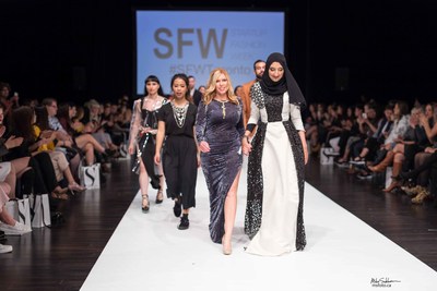 SFW Executive Producer Jodi Goodfellow and Team Photo Credit: msfoto.ca (CNW Group/Startup Fashion Week)