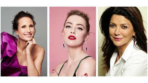 (L to R): Andie MacDowell, Amber Heard and Shohreh Aghdashloo will headline L’Oréal Paris Canada’s #WorthIt Show. Photos courtesy of L’Oréal Paris and D'Andre Michaels. (CNW Group/L’Oréal Paris Canada)