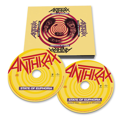 ANTHRAX Celebrate The 30th Anniversary of STATE OF EUPHORIA with Deluxe Anniversary Edition to be Released by Island Records/UMe on October 5