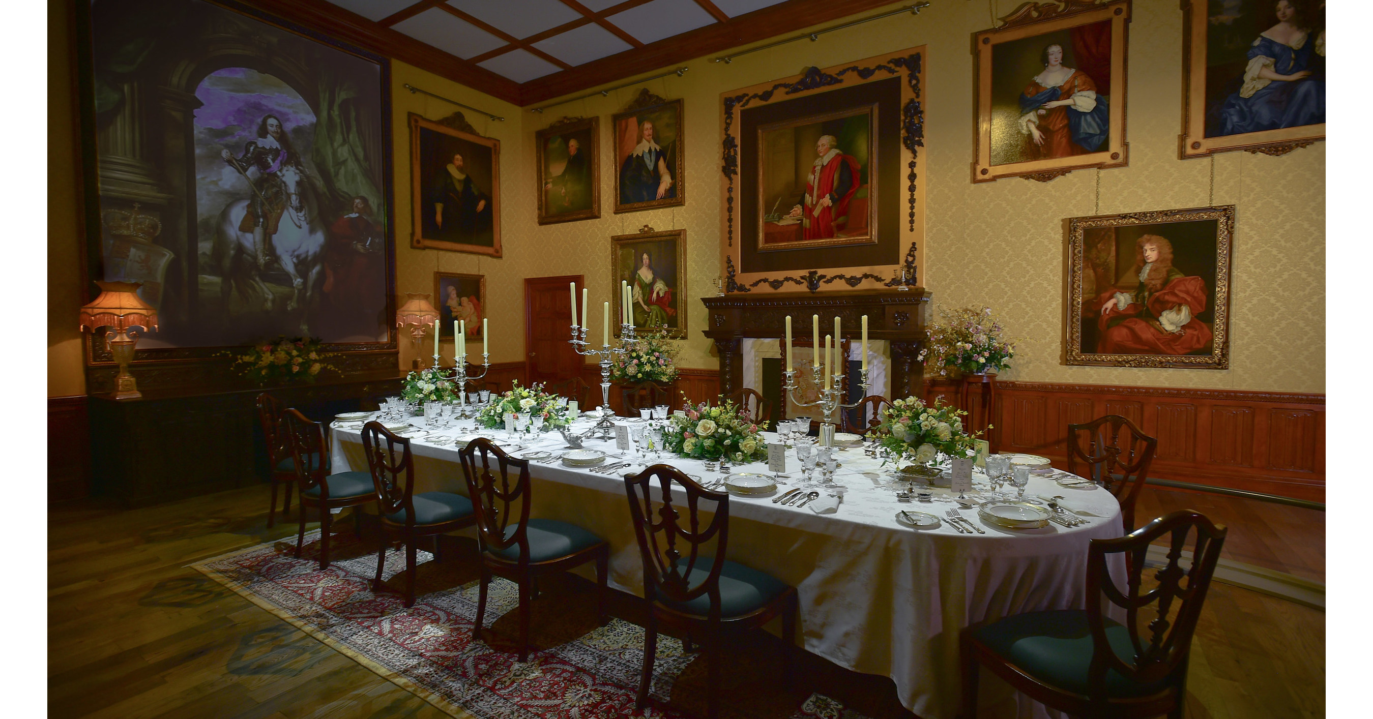 Downton Abbey Dining Room ?p=facebook