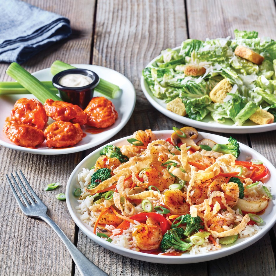 Applebee’s NEW 3-Course Meal includes an appetizer, side salad and entrée starting at $11.99 now for a limited time.