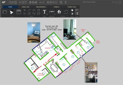Process floor plans into 2D diagrams easily.