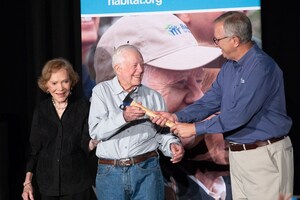 President and Mrs. Carter to bring their Habitat for Humanity work project to the Music City in 2019