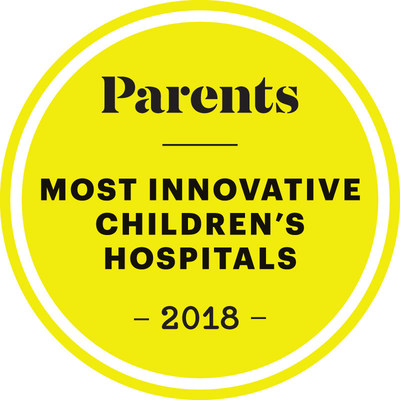 Parents magazine today named the 20 most innovative children's hospitals based on the results of its comprehensive survey.