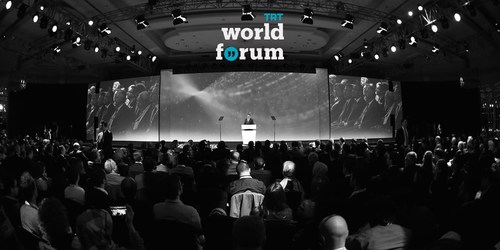 Building on the success of the first TRT World Forum in 2017 - addressing the summit is Mr. Ibrahim Eren, Chairman and Director General of TRT. The 2018 World Forum will be one of most significant geopolitical events of the year: “Envisioning Peace & Security in a Fragmented World” (PRNewsfoto/TRT World)