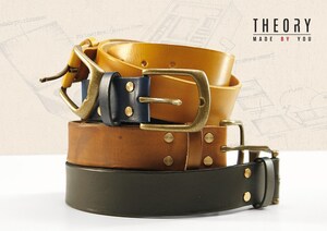 Create Your Belt, Craft Your Story: The Theory DIY Belt Kit is a Fully Customizable Piece of Fashion That Consumers Will be Able to Construct With Their Own Hands