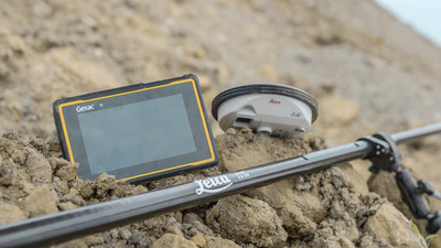 Leica Geosystems Selects Getac's ZX70 Tablet To Power New Zeno GG04 Plus Tablet Solution (PRNewsfoto/Getac)