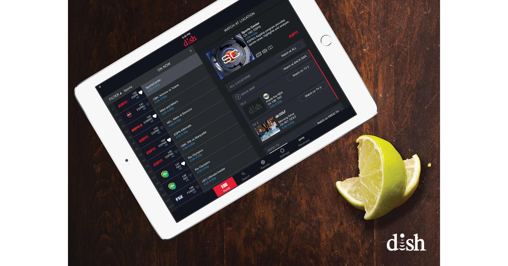 DISH launches new remote app, allows businesses to control multiple TVs