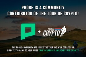 Phore Blockchain Supports 'Tour De Crypto' to Raise Cryptocurrency Awareness and Blockchain Adoption for Charity