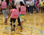 Bemiss Elementary School Students "Shop" for New Backpacks and School Supplies