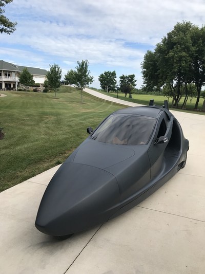 The Switchblade as it heads to EEA AirVenture 2018 in July this year. The Switchblade flying sports car is in a class of its own as the first truly fun and practical flying and driving vehicle.