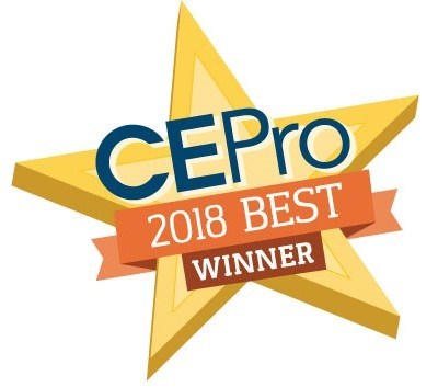 CEPro 2018 Best Award