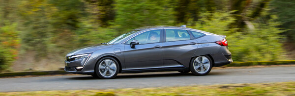 The future is now at Matt Castrucci Honda. The Honda Clarity Plug-In Hybrid is now available to drivers in the Dayton area. (PRNewsfoto/Matt Castrucci Honda)