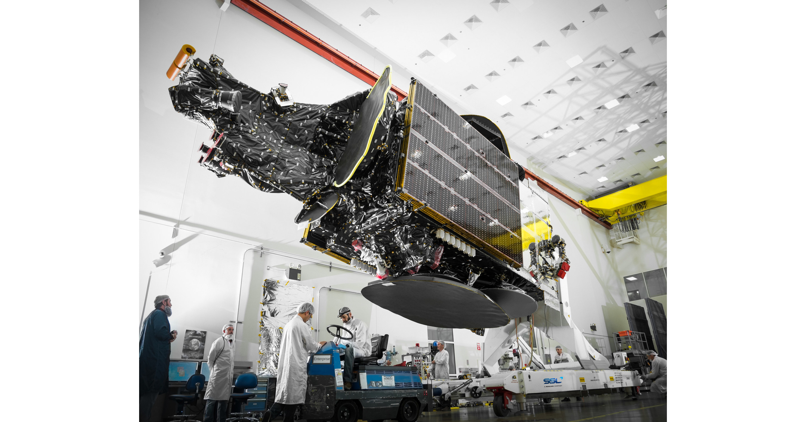 Advanced High Throughput Satellite (HTS) Built by Maxar's SSL for