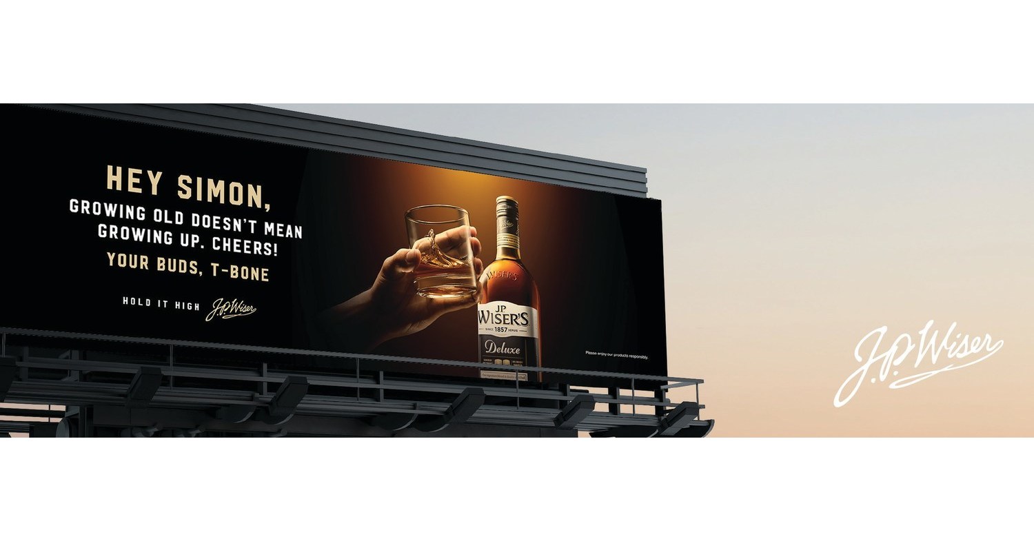 J.P. Wiser's Whisky Launches National Campaign that Celebrates Friendships