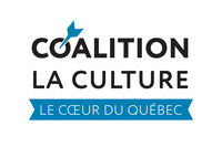 Logo : Coalition La Culture, le c&#339;ur du Qu&#233;bec (Groupe CNW/Coalition La culture, le coeur du Qu&#233;bec)