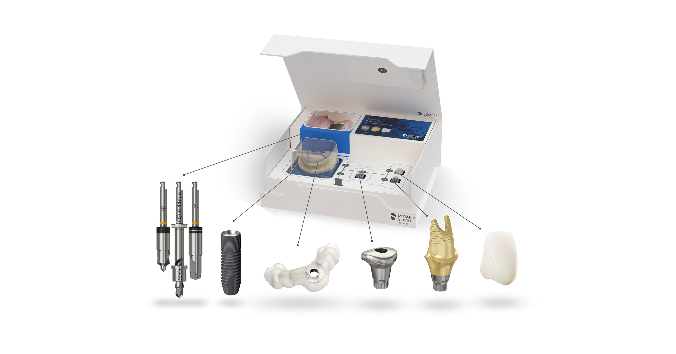 Dentsply Sirona launches Azento™ Single tooth replacement in one box