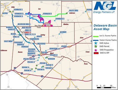 Deleware Basin Asset Map