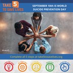 Take 5 Campaign Supports World Suicide Prevention Day