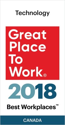 Logo: Great Place to Work®. (CNW Group/Visa Canada)