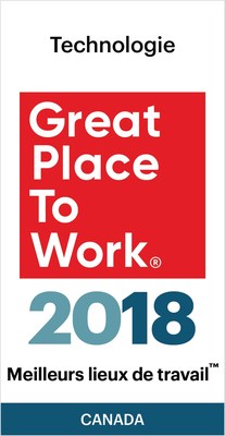 Logo : Great Place to Work. (Groupe CNW/Visa Canada)