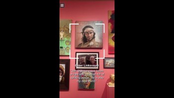 Santa Cruz Museum of Art and History Visitors Use Hoodoo Augmented Reality App to Access Artist's Personal Visions