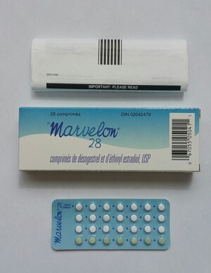 Advisory - Marvelon 28 birth control pills: Packages do not contain day-of-the-week stickers