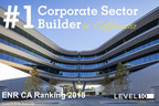Level 10 Construction Ranked as ENR California's #1 Office Sector Builder
