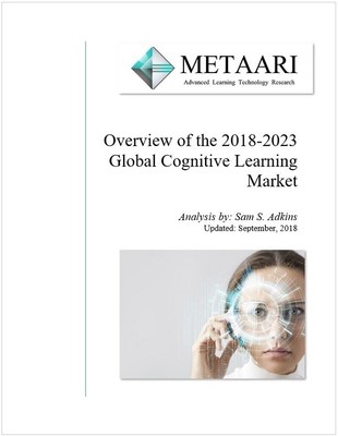 Cover of Metaari's 2018-2023 Overview of the Global Cognitive Learning Market Report