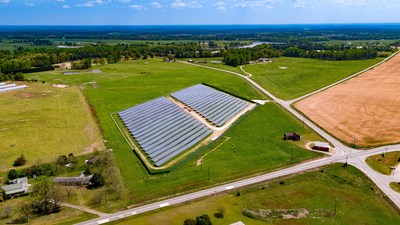 Comer Community Solar Array. Credit: Georgia Power Company