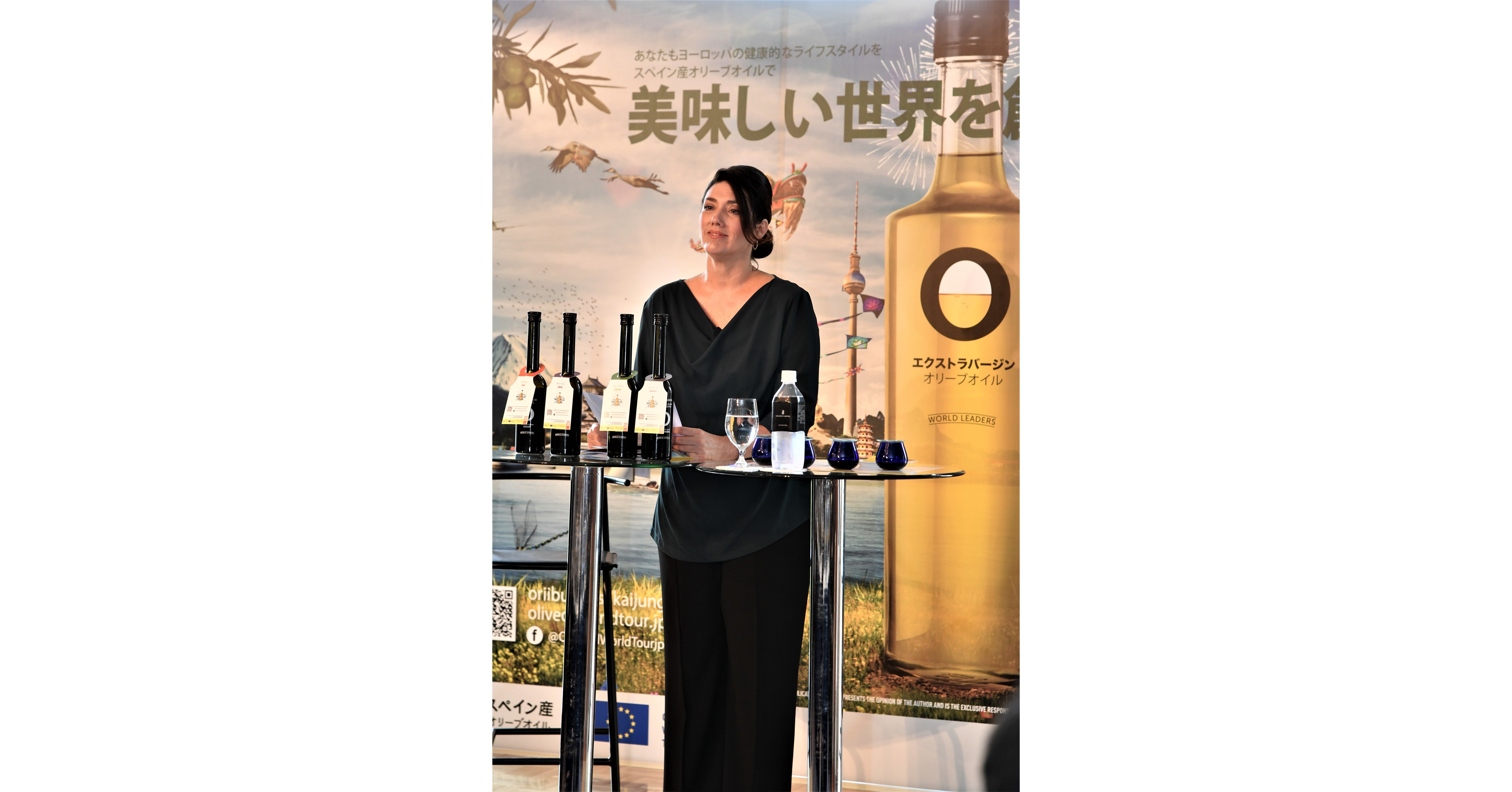 "Olive Oil World Tour" Arrives to Japan With Olive Oils from Spain and