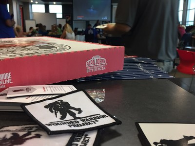 Pizza lovers rejoice ? Papa John's stores across the Southesast U.S. are offering a special combo to raise support for the warriors served by Wounded Warrior Project (WWP).