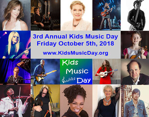 Celebrities &amp; Music Brands Show Support for 3rd Annual "Kids Music Day" October 5th