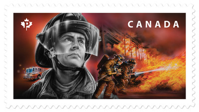 Canada Post honours the country's firefighters with stamp (CNW Group/Canada Post)