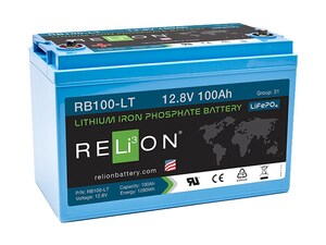 RELiON Battery Launches New Lithium Product Line Specifically Designed for Cold Temperature Charging