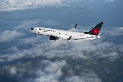 Air Canada's Boeing 737MAX. (CNW Group/Air Canada)