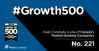 Fleet Complete on the 2018 Growth 500 List for 10th Consecutive Year
