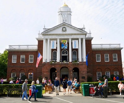The Connecticut Building at The Big E is open daily from Sept. 14 to Sept. 30, 10 a.m. to 9 p.m.