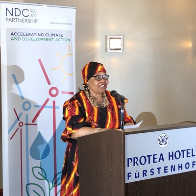 Deputy Minister of Namibia's Ministry of Environment and Tourism Bernadette Jagger